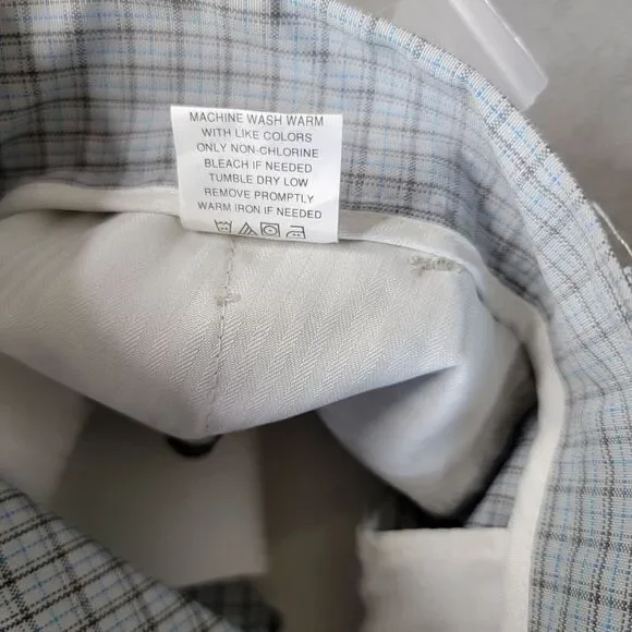 Fairway Outfitters Men's Multicolor  Plaid‎ Chino Casual Golf Shorts Size 38 NWT - Picture 11 of 12